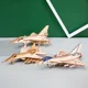 thumbnail image 2 of HAIMAI Children's educational toys 3D Three-dimensional Jigsaw Puzzle, Handmade Wooden Assembled Airplane Model Decoration, Diy Children's Educational Toy GiftSeal FighterNosize Gao Jinjia unisex, 2 of 2