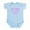 Sky Blue, variant on CafePress - Im One Stop Counting My Age In Months Body Suit - Baby Light Bodysuit, Size Newborn - 24 Months