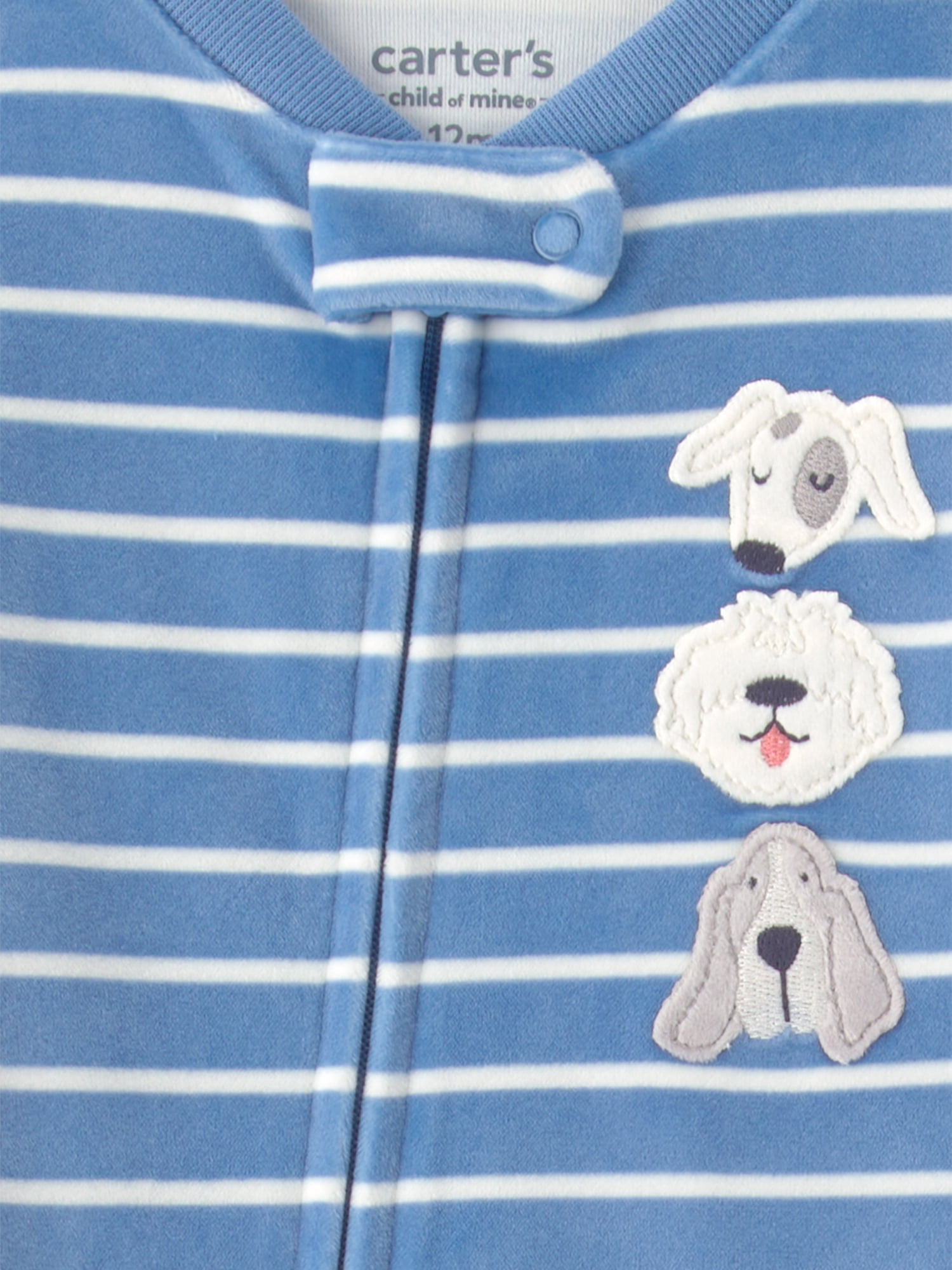 Carter's Child of Mine Baby and Toddler Cozy Pajama, 2-Pack, One-Piece, Sizes 12M-5T
