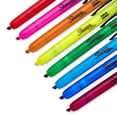 thumbnail image 3 of Sharpie Surligneurs Rétractables, Pointe Biseautée, Couleurs Assorties, 8 Unités, 3 of 4
