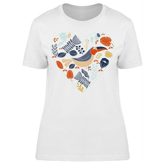 Scandinavian Nordic Folk T-Shirt Women -Image by Shutterstock, Female Medium