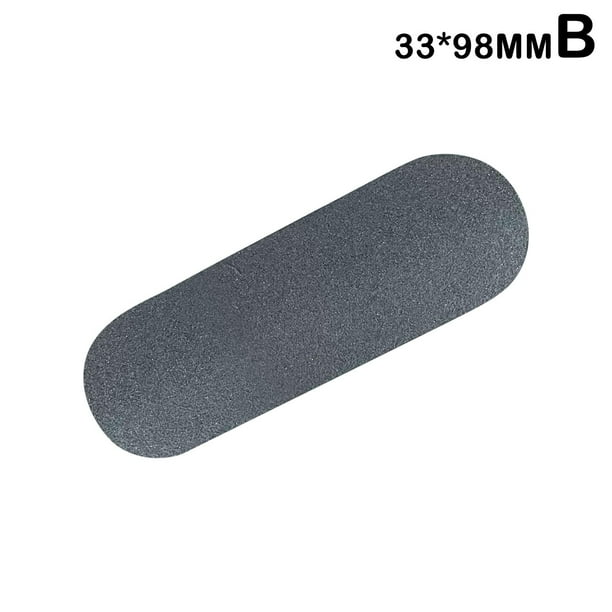 Fingerboard Deck Grip Tape Uncut Black Stickers 110X38mm Skateboard