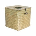 thumbnail image 1 of Square Woven Tissue Box Holder Decorative Napkin Holder Pumping Paper Case Dispenser, 1 of 2