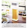 thumbnail image 2 of Yamazaki Home Water Pitcher, White, ABS Plastic, 0.4 gallons, 1.2 liters, Airtight, Lid, No Assembly, 2 of 7