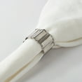 thumbnail image 5 of Saro Lifestyle Classic Round Design Napkin Ring (Set of 4), 5 of 5