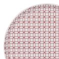 thumbnail image 3 of Mainstays Alessandra Red 4-pack Stoneware Dinner Plate Set, 10.2", 3 of 4