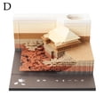 thumbnail image 1 of Japan Kiyomizu Temple 3d Note Book Calendar Weekly Gifts' Desk Calendar Q0D3, 1 of 9