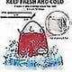 thumbnail image 4 of Insulated Lunch Bag Portable Lunch Bag, A Dots Red, 6.5l, 4 of 5