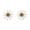 White, variant on UDIYO Sweet Women Painting Daisies Flower Ear Stud Earrings Piercing Jewelry Gift