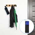 thumbnail image 6 of Uxcell 2-Pack Wet Umbrellas Bags, 15x5.3 Inch Portable Waterproof Oxford Cloth Reversible Folding Umbrellas Sleeve Cover [Blue], 6 of 7