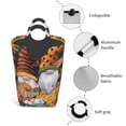 thumbnail image 4 of KLL Welcom Fall Laundry Hamper,Large Canvas Fabric Lightweight Storage Basket Toy Organizer Dirty Clothes Collapsible Waterproof, 4 of 6