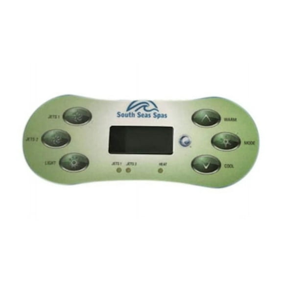 Artesian Spa  6-Button 2-Pump Spa Side Overlay