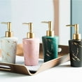 thumbnail image 3 of Dowbom Liquid Soap Dispenser For Bathroom, Hand Soap. Ceramic Refillable Lotion Dispenser, 3 of 8