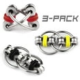 thumbnail image 1 of Amdohai Flippy Chain Fidget Toy Relieves Stress Reducer, ADHD, Anxiety, and Autism (3 Pack), 1 of 7