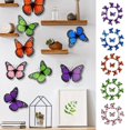 thumbnail image 1 of Lindbes Realistic Butterfly Refrigerator Magnets - 3D Strong Magnet for Fridge Decoration  10 Pcs/Set, 1 of 7