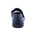 thumbnail image 4 of Zapato Escolar Coqueta para niña en piel azul Georgina con tira de contacto, 4 of 5