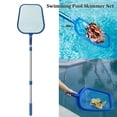 thumbnail image 4 of Pool Skimmer Net with 17 - 41" Telescopic Pole Leaf Skimmer Mesh Rake Net for Spa Pond Swimming Pool, Pool Cleaner Supplies and Accessories, 4 of 5