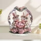 thumbnail image 3 of Adornos de Mesa de Cristal Románticos para San Valentín, Acrílicos Planos 2D, Resistentes Al Agua, 3 of 3