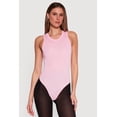 thumbnail image 2 of Women's Scoop Neck Racerback Bodysuit, 2 of 4