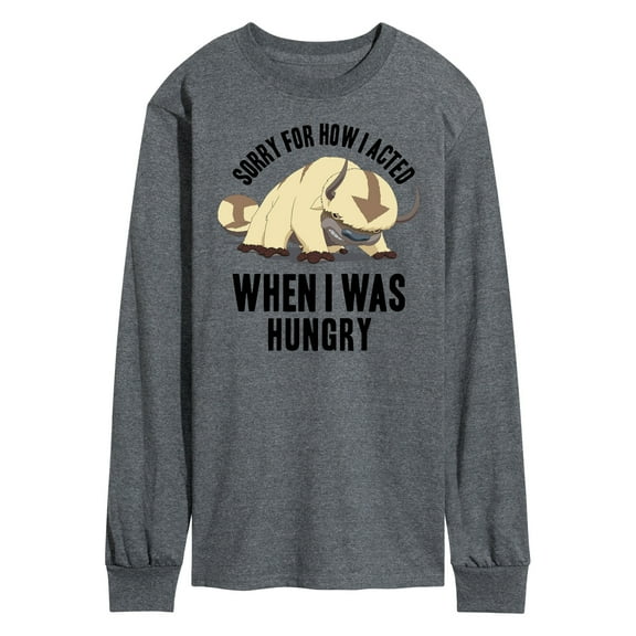 Avatar - The Last Airbender - Appa Hungry - Men's Long Sleeve T-Shirt