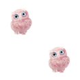 thumbnail image 1 of Naiovety Crystal Owl Decoration Owl Statue for Gift  Housewarming Office Decor Rosa 2piezas, 1 of 1
