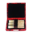 thumbnail image 1 of TEHAUX 1Pc Practical Oboe Reed Carrying Box Durable Reed Accessory with Ventilated Design Red, 1 of 8