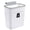 Without lid White, variant on NovaStitch Compost Bin Kitchen Under Sink Compost Bin Indoor Kitchen Sealed Compost Bucket for Kitchen Wall Mounted Trash Can Gray with Lid