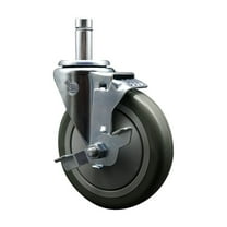 Regency 4605MPBX Replacement Caster with Brake - Service Caster Brand