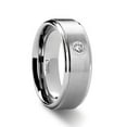 thumbnail image 1 of Brighton Diamond Set Tungsten Ring, 1 of 1