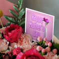 thumbnail image 3 of 3drose, Image of Words Happy Mothers Day with Purple Rose, 6 Greeting Cards with Envelopes, 3 of 7