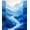 Blue, Pattern 4, variant on ODIKA 4'x6' Machine Washable Non-Slip Area Rug, Abstract Brushstroke Lattice with Layered Contour Lines High Traffic Rug, Blue, 252205