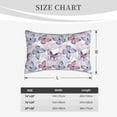 thumbnail image 6 of Daiia Butterflies in Pastel Bedding Waterproof Pillow Protector Zippered Queen – Bed Bug Proof Pillow Encasement-14"x20", 6 of 9