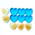 thumbnail image 3 of WINDLAND Heart-shaped Earring Combination Earring Mold Epoxy Resin Jewelry Mold Resin Casting Pendant Mold Suitable for Diy, 3 of 8