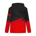 thumbnail image 5 of M-4X Plus Size Hoodies for Men with Pocket Big & Tall Fleece Lined Sweatshirts Mens Trendy Color Block Pullover Long Sleeve Thermal Hoodie Tops, 5 of 6