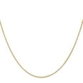 thumbnail image 2 of 14K Yellow Gold Spiga Wheat Chain Necklace 16 inch .7 mm Round Parisian with Lobster Clasp 0.7, 2 of 4