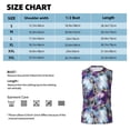 thumbnail image 6 of Daiia Purple Marble Texture Printed Men's Tank Tops,Casual Soft Sleeveless Gym Muscle Shirts Bodybuilding Tee-Small, 6 of 8