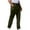 Army Green, variant on Up to 65% off!Fashion Plus Size Casual Pants for mens loose fit Solid Color Pockets Elastic Waist Outdoor Straight Type Fitness Pants Cargo Pants Trousers