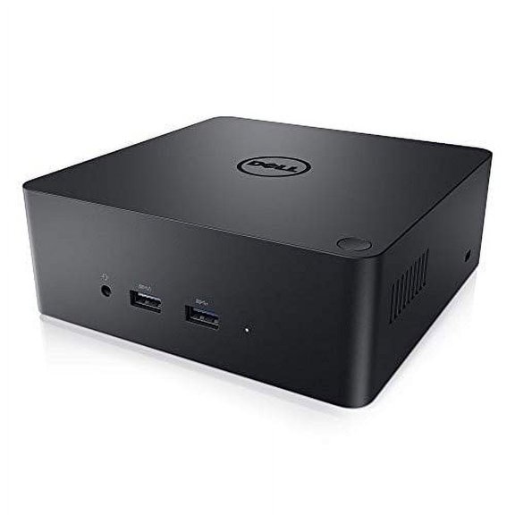 Open Box DELL DUAL USB-C THUNDERBOLT DOCKING STATION WITH 240W POWER SUPPLY - BLACK