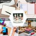 thumbnail image 6 of FORMRS 1-Subject Spiral Notebook 8" x 5" College Ruled 60 Refillable Sheet, 2 Pack, Snowman Family, 6 of 7