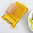 thumbnail image 3 of 2 Pcs Trancheuse de Viande de Déjeuner Fils en Acier Inoxydable Trancheuse Multi-Usage Trancheuse d'Ufs Durs Ufs Fruits Banane Coupe-SPAM Trancheuse de Fromage, 3 of 8