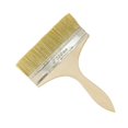 thumbnail image 4 of Menolana Paint Brush 8inch Wooden Handle Art Crafts Supplies DIY Painting Brushes Flat Brush for Oil Glues Watercolor Fences Furniture, 4 of 8