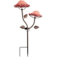 thumbnail image 5 of The Lakeside Collection Double Mushroom Solar Stakes, Green, 5 of 5