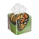 thumbnail image 1 of Fotbe A monarch butterfly Porta Pañuelos Decorativo de Cuero, Caja Cuadrada Moderna para Pañuelos Faciales, Organizador y Dispensador 5x5x5'', 1 of 7