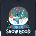 thumbnail image 3 of Lilo & Stitch - Up To Snow Good - Men's Crew Neck Fleece Pullover, 3 of 5