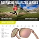 thumbnail image 4 of Gafas de Sol Polarizadas Oversize AEROX para Mujer, 4 of 9