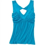 Susie Rose Juniors Plus V-neck Cut Out B