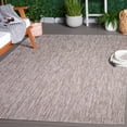 thumbnail image 2 of Safavieh Courtyard Mitre Geometric Indoor/Outdoor Area Rug, Ivory/Beige Gray, 4' x 5'7", 2 of 11