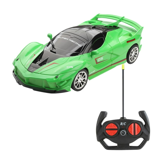 NAOJIE Voiture de Course Télécommandée Sans Fil à Grande Vitesse pour Dérive et 2,4 GHz, Adaptable à Divers Terrains - Vert, Course Télécommandée, Voitures Télécommandées, Jouets pour Garçons 6-8 Ans