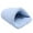 Blue Sky L, variant on Thick Fleece Warm Dog Cat Tent Cave Nest Bed Slipper Shape Pet Sleeping Bag