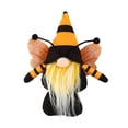 thumbnail image 2 of 9.8 Inch Cute Bee Festival & Harvest Festival Faceless Gnome Plush Figurine, Adorable Yellow & Black Festive Decorative Doll for Home Window, Shelf Display, Holiday Celebrations for Family & Adults, 2 of 6